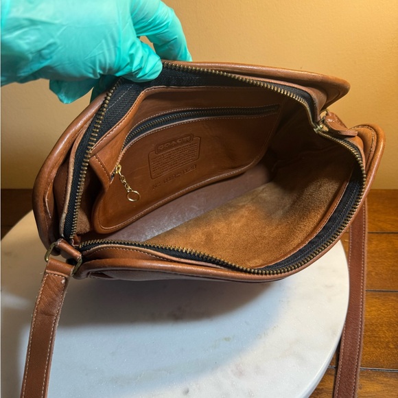 COACH vintage British tan OLIVER bag🔥9902 - Picture 10 of 16